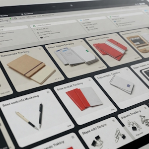 Asset Master Listing on screen