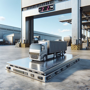 Weight with lorry