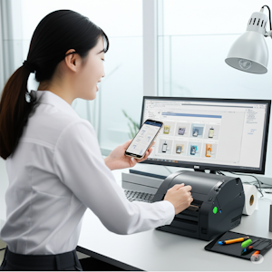 Printing using mobile phone