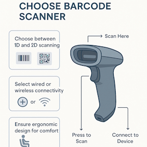 Choose a barcode scanner